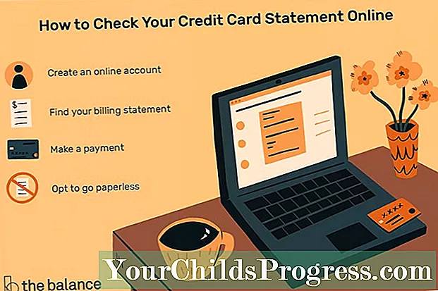 Jak zkontrolovat výpis z kreditní karty online
